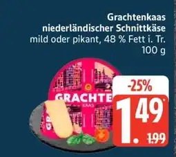 Edeka Grachtenkaas niederländischer Schnittkäse Angebot