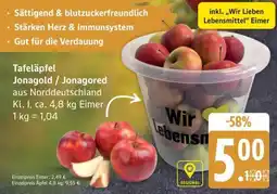 Edeka Tafeläpfel Jonagold / Jonagored Angebot