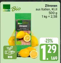Edeka Zitronen Angebot