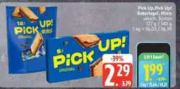 Edeka Pick Up! Pick Up! Keksriegel, Minis Angebot