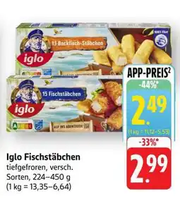 Edeka Iglo Fischstäbchen Angebot