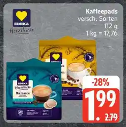 Edeka EDEKA Herzstücke Kaffeepads Angebot