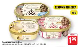 Edeka LANGNESE Cremissimo Angebot