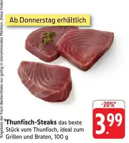 Edeka Thunfisch- Steaks Angebot