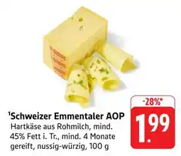 Edeka Schweizer Emmentaler AOP Angebot