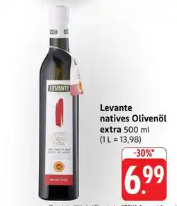 Edeka Levante natives Olivenöl extra Angebot