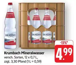 Edeka Krumbach Mineralwasser Angebot