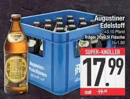 Edeka Augustiner Edelstoff Angebot