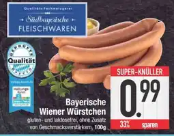 Edeka Bayerische Wiener Würstchen Angebot