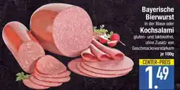 Edeka Bayerische Bierwurst oder Kochsalami Angebot