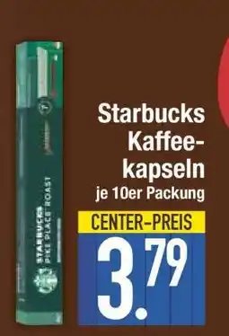 Edeka Starbucks Kaffee-Kapseln Angebot