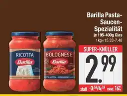 Edeka Barilla Pasta-Saucen-Spezialität Angebot