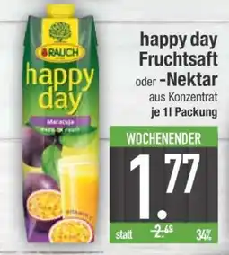Edeka Rauch Happy Day Fruchtsaft oder Nektar Angebot