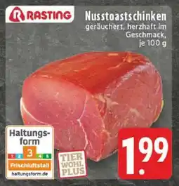 Edeka Rasting Nusstoastschinken Angebot