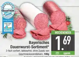 Edeka Bayerisches Dauerwurst-Sortiment Angebot