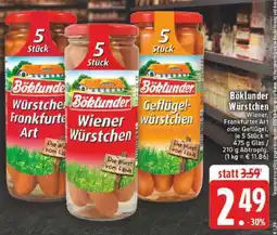 Edeka Böklunder Würstchen Angebot