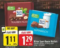 Edeka Ritter Sport Bunte Vielfalt Angebot