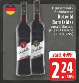 Edeka Rotwild Dornfelder Angebot