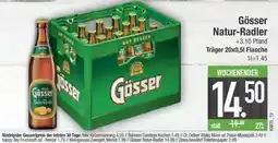 Edeka GÖSSER Natur- radler Angebot