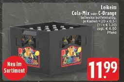 Edeka Leikeim Cola-Mix oder C-Orange Angebot
