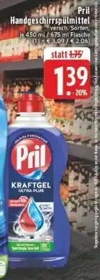 Edeka Pril Handgeschirrspülmittel Angebot