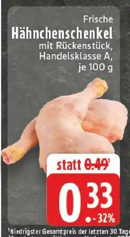Edeka Frische Hähnchenschenkel Angebot