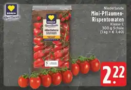 Edeka Mini Pflaumen- Rispentomaten Angebot