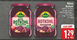 Edeka Kühne Rotkohl Angebot