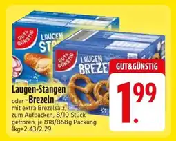 Edeka Laugen-Stangen oder Brezeln Angebot