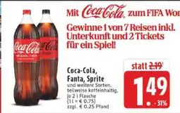 Edeka Coca­Cola/ Fanta/ Sprite Angebot