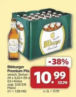 Famila Nord Ost Bitburger Premium Pils Angebot