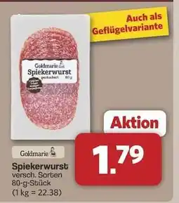 Famila Nord Ost Goldmarie Spiekerwurst Angebot