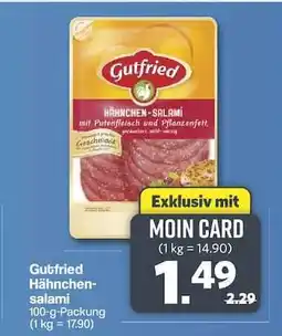 Famila Nord Ost Gutfried Hähnchen-Salami Angebot