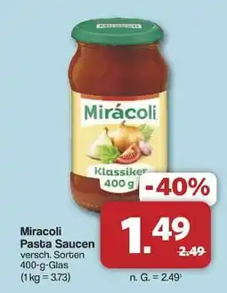 Famila Nord Ost MIRÁCOLI Pasta-Saucen Angebot