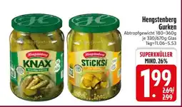 Edeka Hengstenberg Gurken Angebot