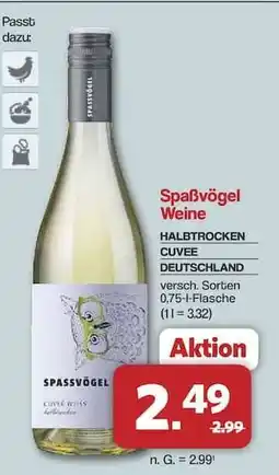 Famila Nord Ost Spaßvögel Weine Angebot