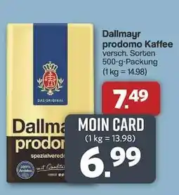 Famila Nord Ost Dallmayr prodomo Kaffee Angebot