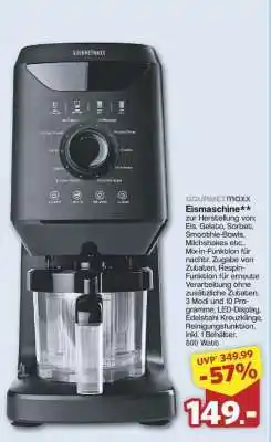 Famila Nord Ost GOURMETmaxx Eismaschine Angebot
