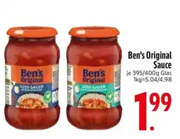 Edeka Ben’s Original Sauce Angebot
