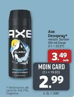 Famila Nord Ost AXE Deospray Angebot