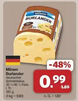 Famila Nord Ost Milram Burlander Angebot