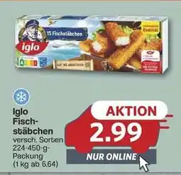Famila Nord Ost Iglo Fischstäbchen Angebot