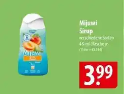 Famila Nord Ost Mijuvi Sirup Angebot