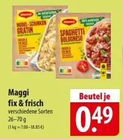 Famila Nord Ost MAGGI Fix & Frisch Angebot