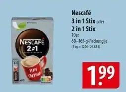 Famila Nord Ost Nescafé 3 in 1 Stix oder 2 in 1 Stix Angebot