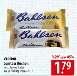 Famila Nord Ost Bahlsen Comtess Kuchen Angebot