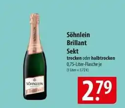 Famila Nord Ost SÖHNLEIN Brillant Sekt Angebot