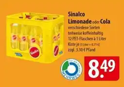 Famila Nord Ost Sinalco Limonade oder Cola Angebot