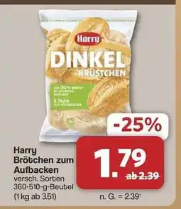 Famila Nord Ost Harry Brötchen zum Aufbacken Angebot