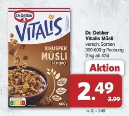 Famila Nord Ost DR. OETKER Vitalis-Müsli Angebot